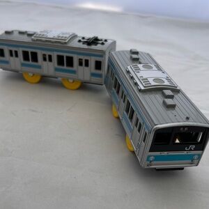 Plarail 205 Series Commuter Train Sky Blue Intermediate Cars